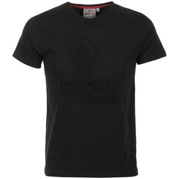 Kleidung Herren T-Shirts Degré Celsius T-shirt manches courtes homme CABOS Schwarz