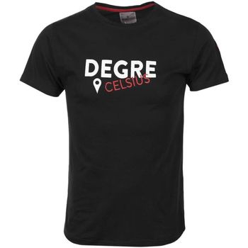 Kleidung Herren T-Shirts Degré Celsius T-shirt manches courtes homme CALOGO Schwarz