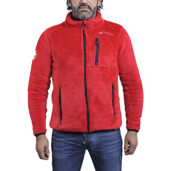 Kleidung Herren Fleecepullover Peak Mountain Blouson polaire homme CARIAN Rot