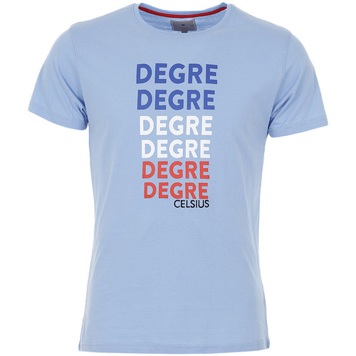 Kleidung Herren T-Shirts Degré Celsius T-shirt manches courtes homme CEGRADE Blau