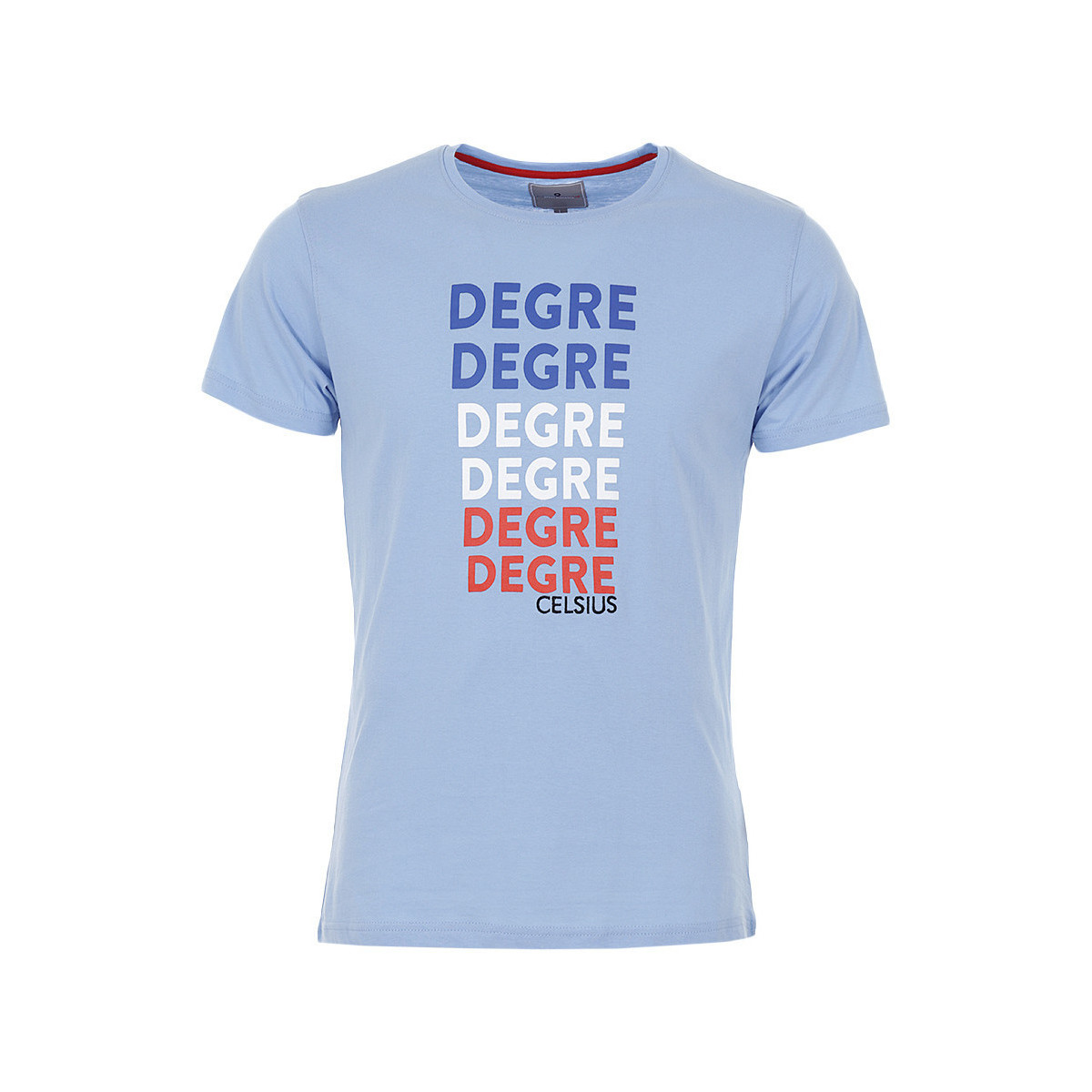 Kleidung Herren T-Shirts Degré Celsius T-shirt manches courtes homme CEGRADE Blau
