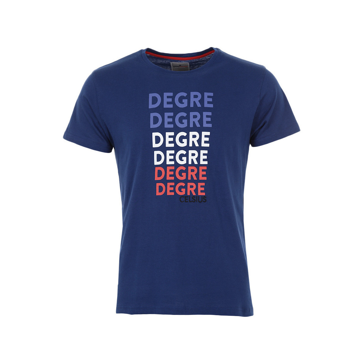 Kleidung Herren T-Shirts Degré Celsius T-shirt manches courtes homme CEGRADE Marine