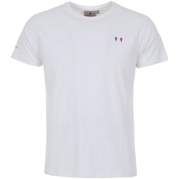 Kleidung Herren T-Shirts Degré Celsius T-shirt manches courtes homme CERGIO Weiss