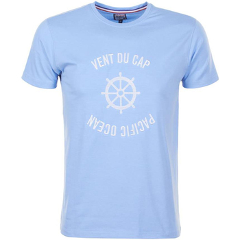 Kleidung Herren T-Shirts Vent Du Cap T-shirt manches courtes homme CHERYL Blau