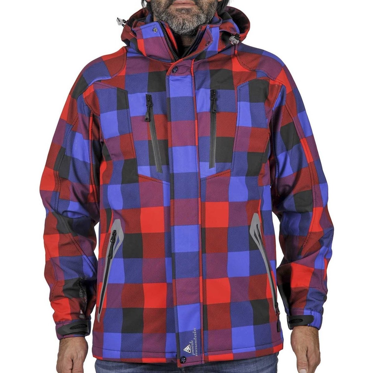 Kleidung Herren Jacken Peak Mountain Blouson de ski homme CINA Rot