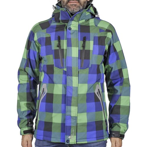 Kleidung Herren Jacken Peak Mountain Blouson de ski homme CINA Grün