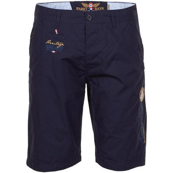 Kleidung Herren Shorts / Bermudas Harry Kayn Bermuda homme CREGARY Marine