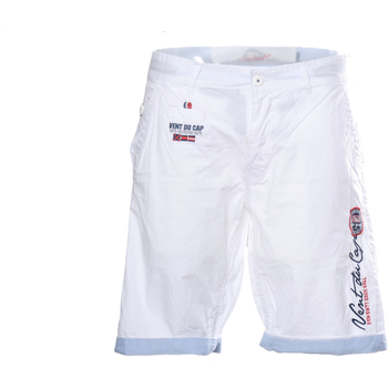 Kleidung Herren Shorts / Bermudas Vent Du Cap Bermuda homme CREGOIR Weiss