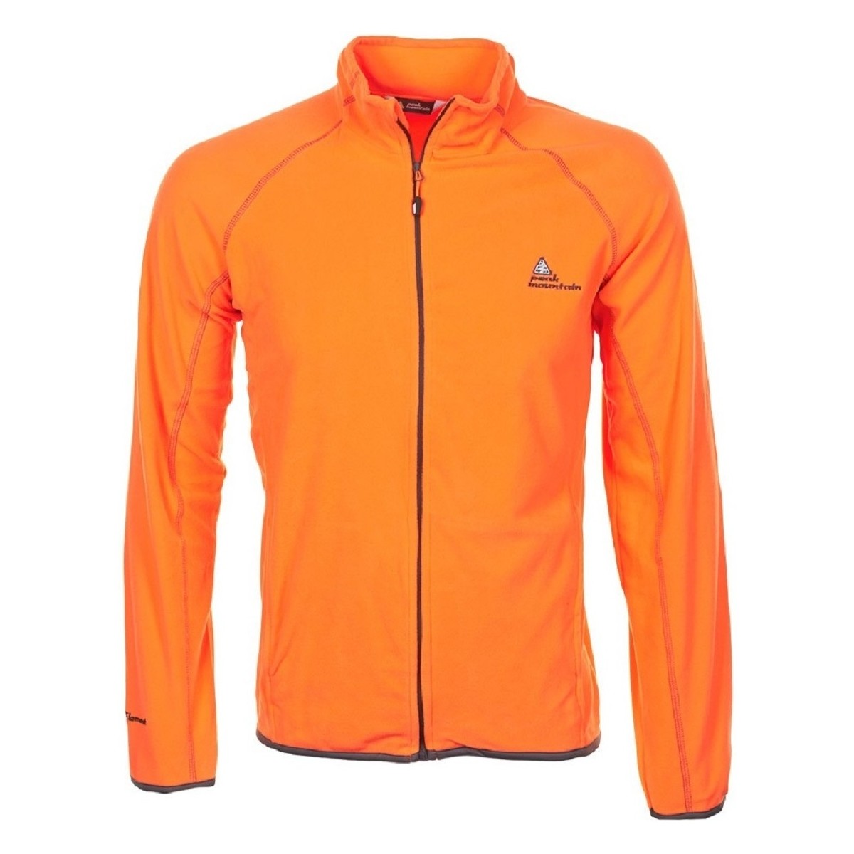 Kleidung Jungen Fleecepullover Peak Mountain Sweat polaire garçon ECAFONE Orange