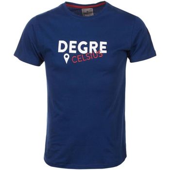 Kleidung Jungen T-Shirts Degré Celsius T-shirt manches courtes garçon ECALOGO Marine