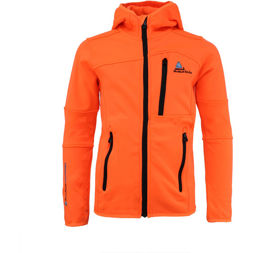 Kleidung Jungen Fleecepullover Peak Mountain Blouson polarshell garçon ECAMPUS Orange