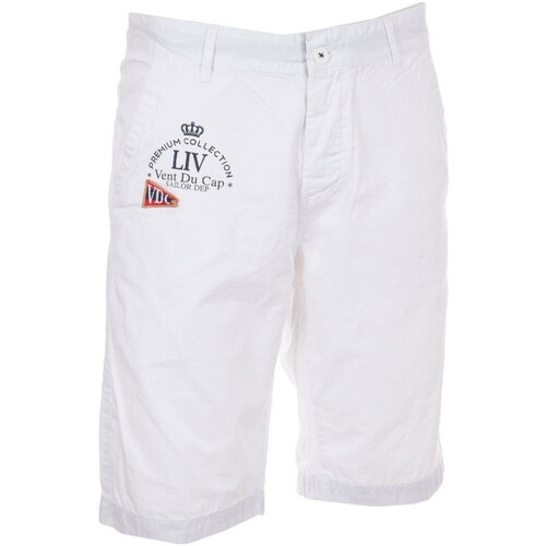 Kleidung Jungen Shorts / Bermudas Vent Du Cap Bermuda garçon ECANARY Weiss
