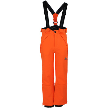 Kleidung Jungen Hosen Peak Mountain Pantalon de ski softshell garçon ECASHELL Orange