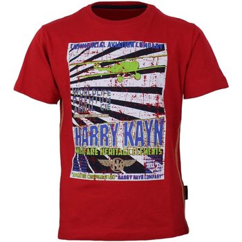 Kleidung Jungen T-Shirts Harry Kayn T-shirt manches courtesgarçon ECEBANUP Rot