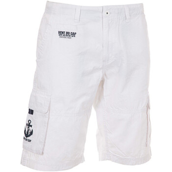 Kleidung Jungen Shorts / Bermudas Vent Du Cap Bermuda garçon ECEBAY Weiss