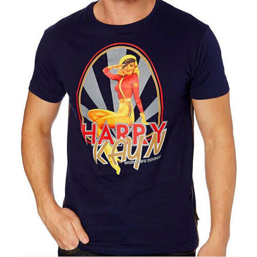 Kleidung Jungen T-Shirts Harry Kayn T-shirt manches courtes garçon ECELINUP Marine