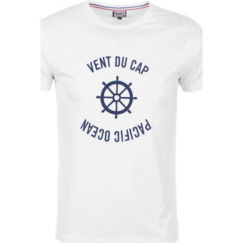 Kleidung Jungen T-Shirts Vent Du Cap T-shirt manches courtes garçon ECHERYL Weiss