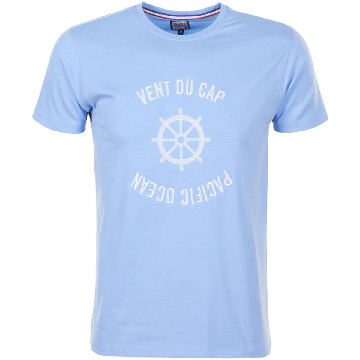 Kleidung Jungen T-Shirts Vent Du Cap T-shirt manches courtes garçon ECHERYL Blau