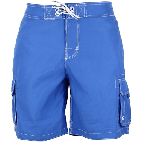 Kleidung Jungen Badeanzug /Badeshorts Srk Bermuda de bain garçon ECLIFFORD Blau