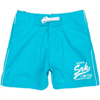 Kleidung Jungen Badeanzug /Badeshorts Srk Bermuda de bain garçon ECOBI Blau