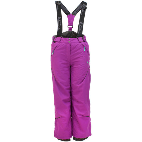 Kleidung Mädchen Hosen Peak Mountain Pantalon de ski fille FAPIX Violett