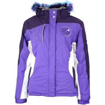 Kleidung Mädchen Jacken Peak Mountain Blouson de ski fille GALAZA Violett