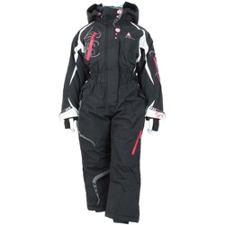 Kleidung Mädchen Overalls / Latzhosen Peak Mountain Combinaison de ski fille GELDI Schwarz