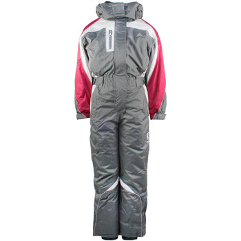 Kleidung Mädchen Overalls / Latzhosen Peak Mountain Combinaison de ski fille GENIAX Grau