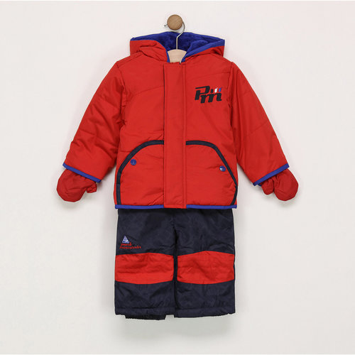 Kleidung Kinder Hosen Peak Mountain Ensemble de ski layette LIMA Rot