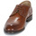 Schuhe Herren Derby-Schuhe Pellet CHRISTIAN Cognac