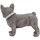 Home Statuetten und Figuren Signes Grimalt Abbildung Französischer Bulldogge-Hund Silbern