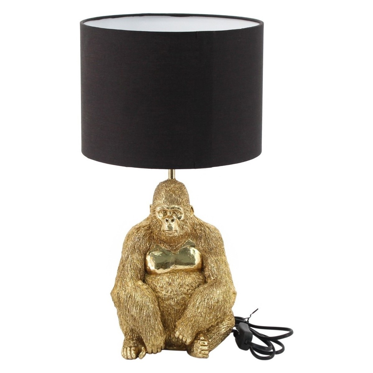 Home Stehlampen Signes Grimalt Orang-Utan-Förmige Lampe Gold