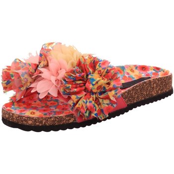 Schuhe Damen Pantoletten / Clogs Colors of California Pantoletten HC.BIO053-New-FLO1 pink