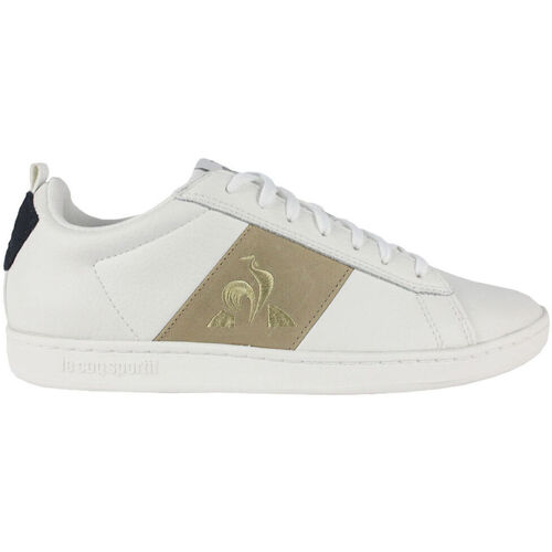 Schuhe Herren Sneaker Le Coq Sportif 2210105 OPTICAL WHITE/TAN Weiss