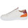 Schuhe Herren Sneaker Low Pellet SIMON Graine / Weiss / Orange