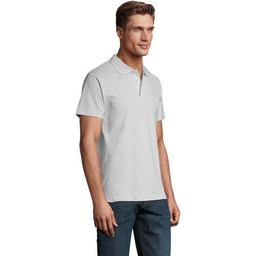 Sols SPRING POLO MANGA CORTA con 100% algodón peinado Grau