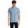 Kleidung Herren Polohemden Sols SPRING POLO MANGA CORTA con 100% algodón peinado Blau