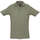 Kleidung Herren Polohemden Sols SPRING POLO MANGA CORTA con 100% algodón peinado Kaki