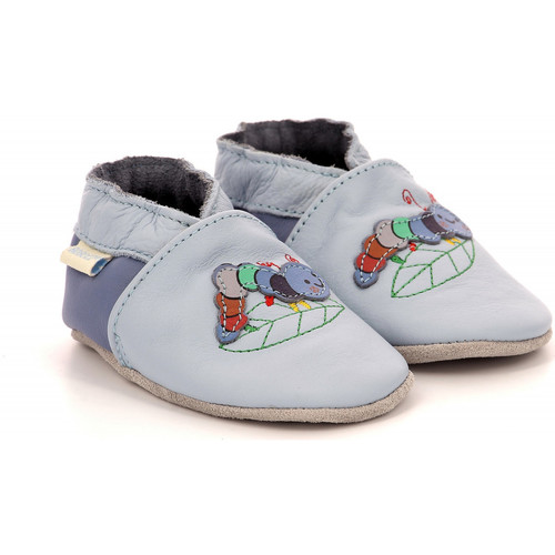 Schuhe Jungen Babyschuhe Robeez Krunchy Blau