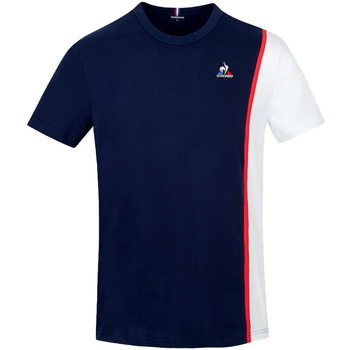 Kleidung Herren T-Shirts Le Coq Sportif Saison 1 Tee N°1 Blau
