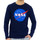 Kleidung Herren T-Shirts & Poloshirts Nasa -NASA10T Blau
