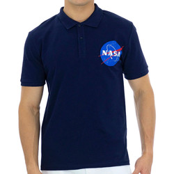 Kleidung Herren T-Shirts & Poloshirts Nasa -NASA09P Blau