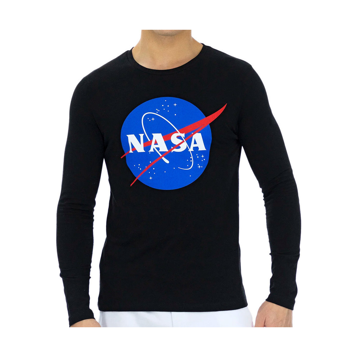 Kleidung Herren T-Shirts & Poloshirts Nasa -NASA10T Schwarz