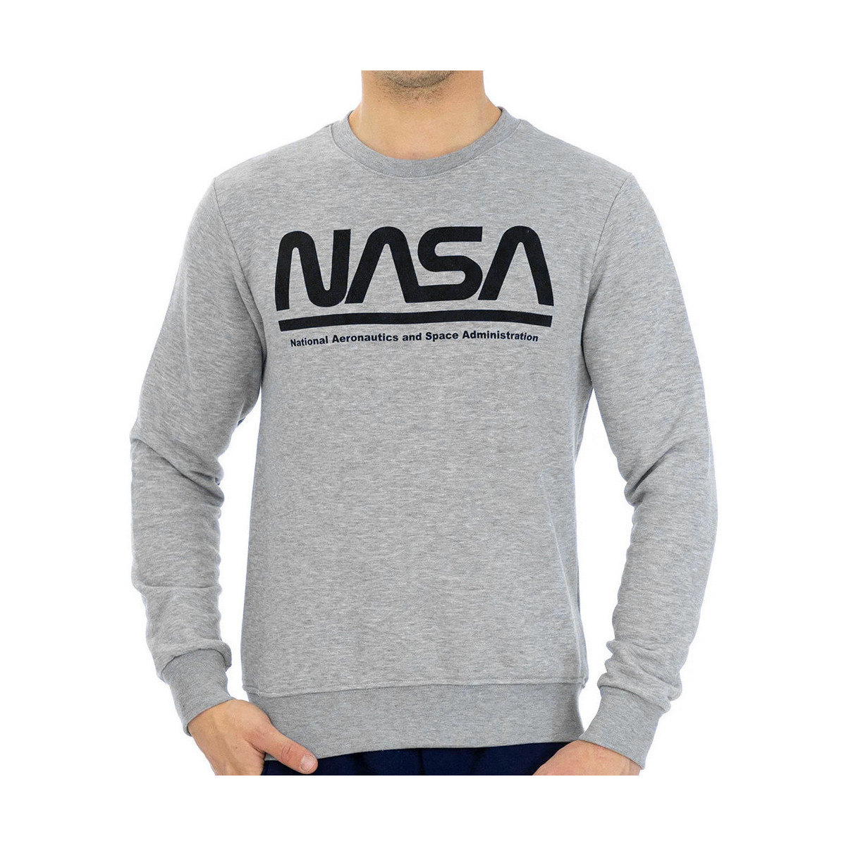Kleidung Herren Sweatshirts Nasa -NASA04S Grau