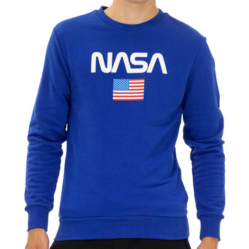 Kleidung Herren Sweatshirts Nasa -NASA41S Blau