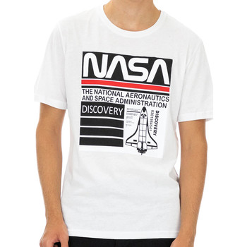 Kleidung Herren T-Shirts Nasa -NASA57T Weiss