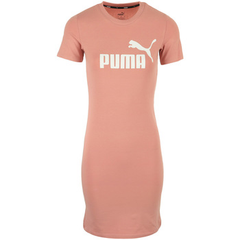 Kleidung Damen Kleider Puma ESS Slim Tee Dress Rosa