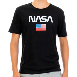 Kleidung Herren T-Shirts & Poloshirts Nasa -NASA40T Schwarz