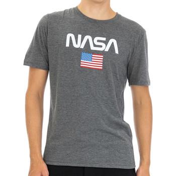 Kleidung Herren T-Shirts Nasa -NASA40T Grau