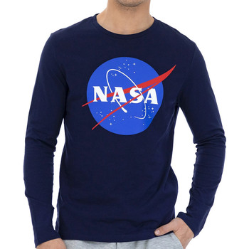 Kleidung Herren Sweatshirts Nasa -NASA11S Blau